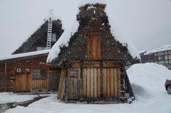 雪が小降りに