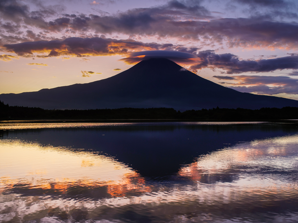 湖畔朝景Ⅱ　