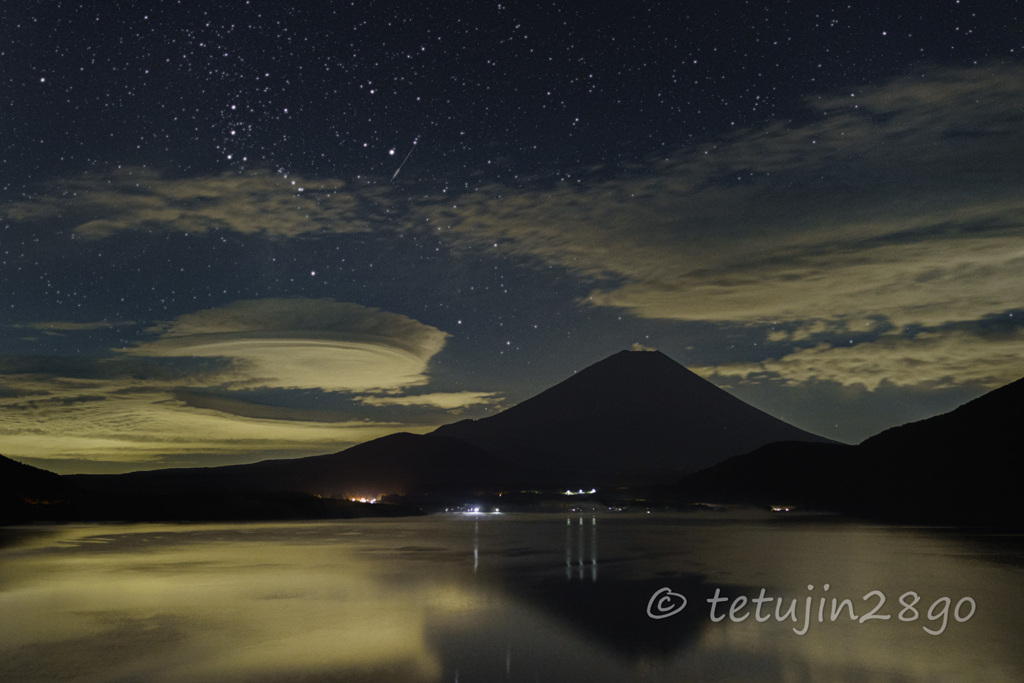 オリオンと吊るし雲