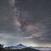富士とミルキーウェイ