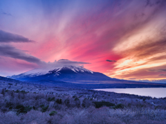 富士夕景