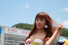 GT ASIA & SUPER F3 RACE　岡山　レースクィーン２