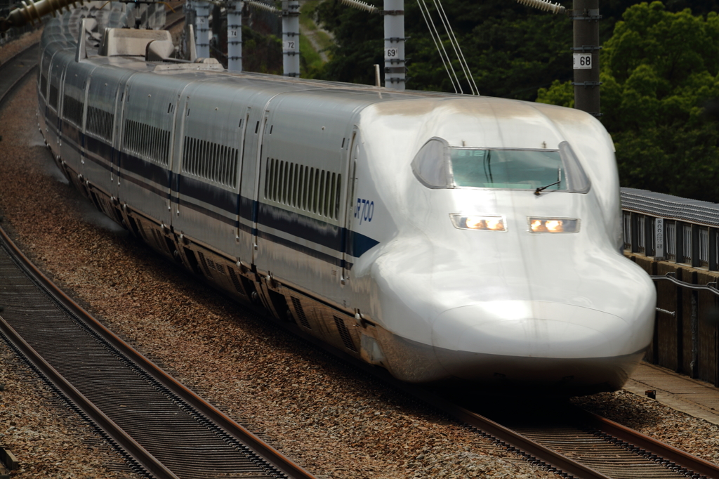 岡山14時23分発　ひかり474号　東京行き