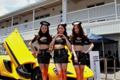 GT ASIA & SUPER F3 RACE　岡山　レースクィーン４
