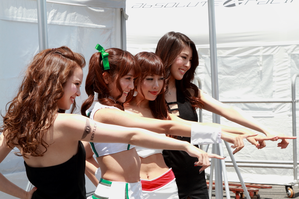 GT ASIA & SUPER F3 RACE　岡山　レースクィーン３