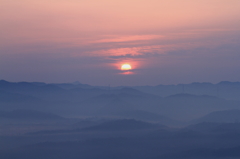 佐用町　大撫山　雲海