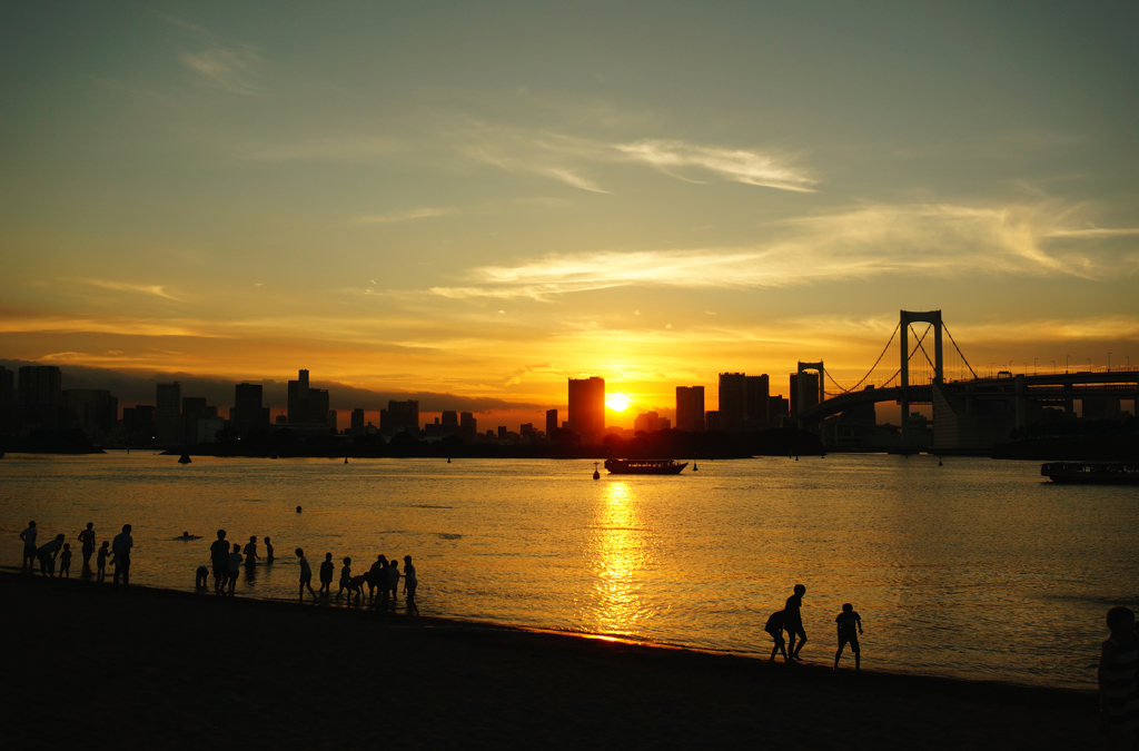 お台場sunset