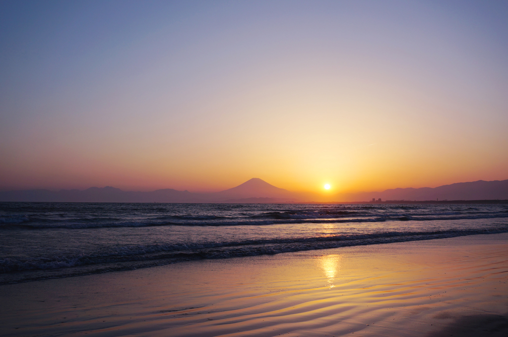 穏やかな夕暮れ