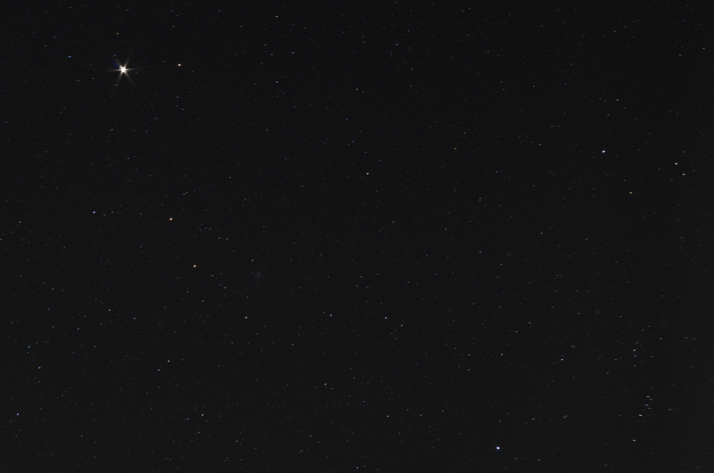 本日のお星さま