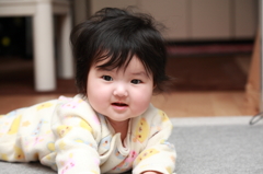 ハイハイでパパのとこまで行きたい