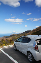 予想外の富士山