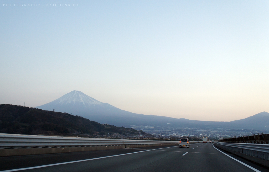 ２月の富士山