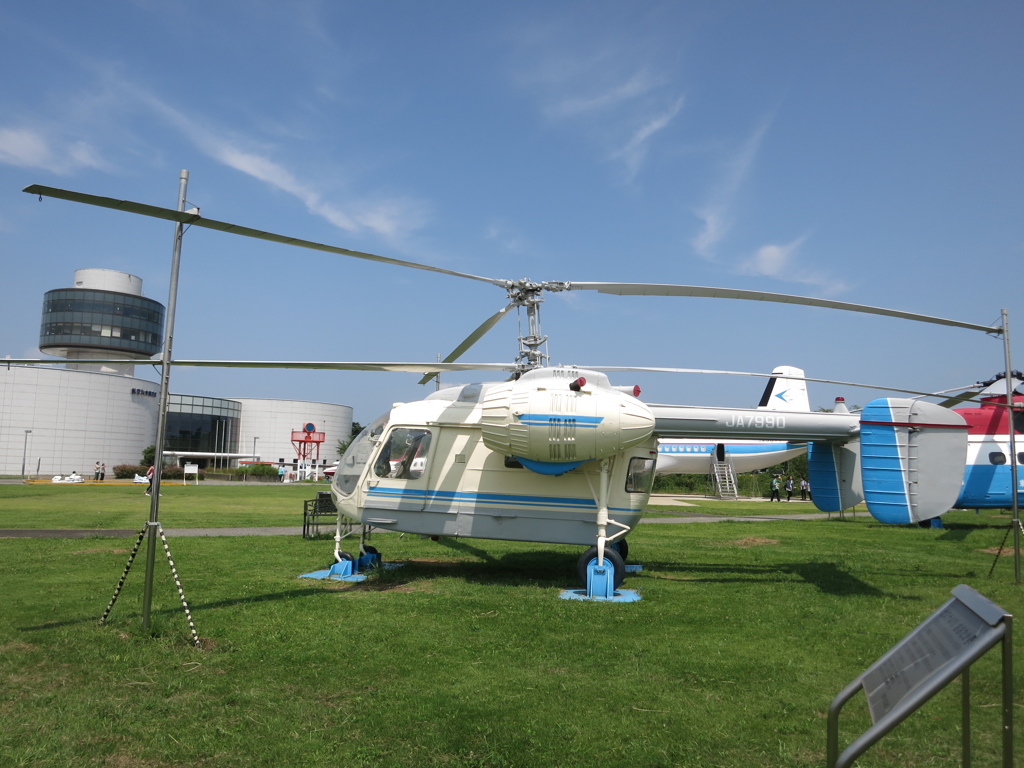 航空科学博物館　屋外展示