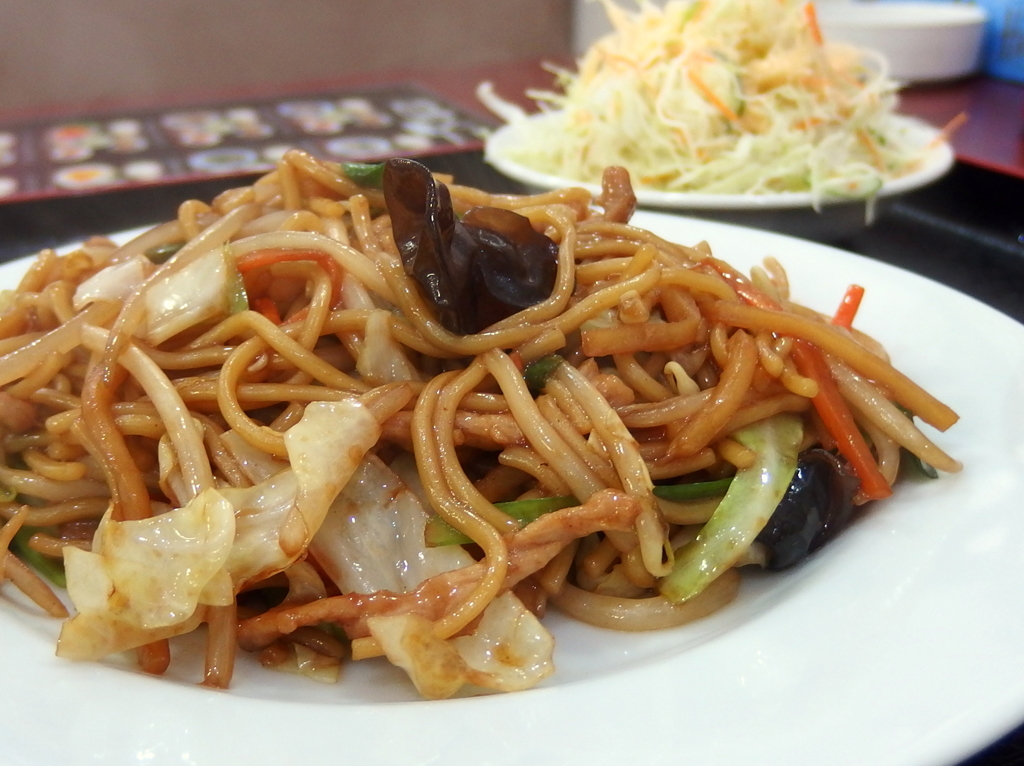 台湾料理店の焼きそば