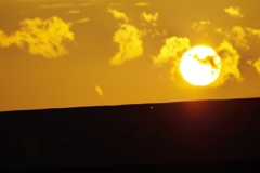夕日