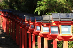 貴船神社の灯籠