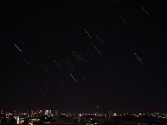 E-M10で星空軌跡