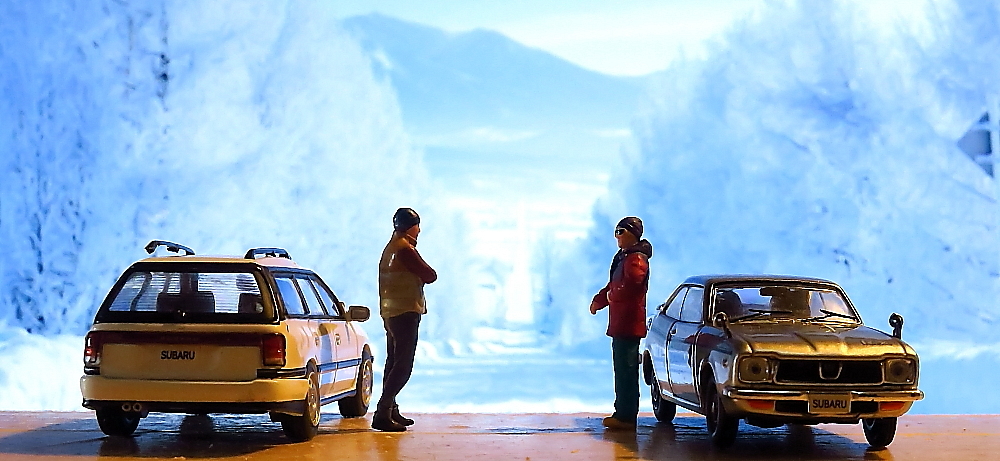 レガシースポーツワゴンＶＺ(ＤＯＨＣ)/レオーネ２Ｄｒクーペ（ＦＦ）