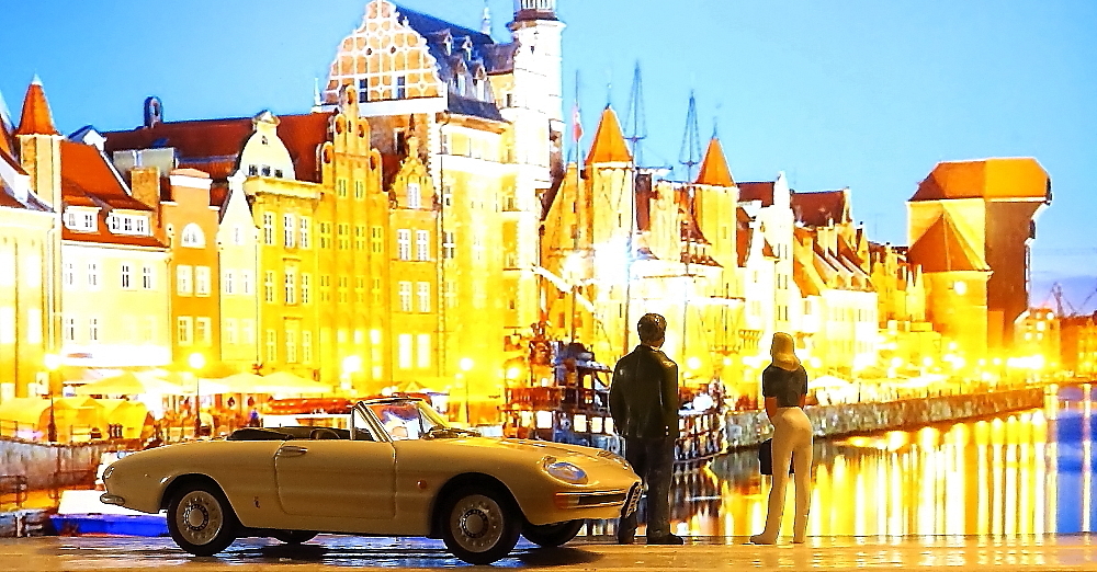 (Ⅰ)1966 ALFA ROMEO DUETTO 1/43