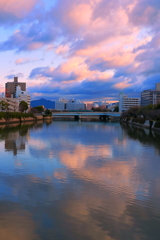 弥生月（三月）朝の空