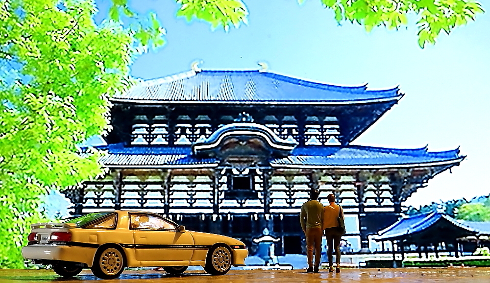 高市早苗首相の愛車トヨタスープラツインターボ2.5GT(A70）1/64