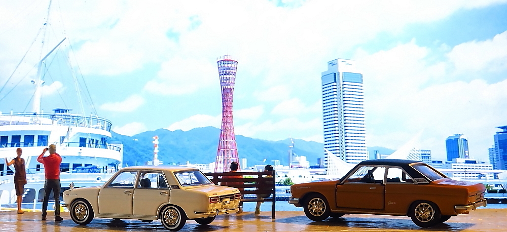 1967 ブルーバード1600SSS4Dr　1968 1600SSS2Dr