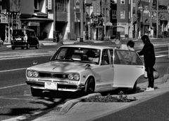昭和へタイムスリップ「スカイライン２０００GT」