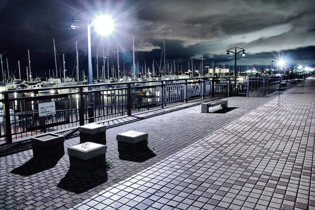 Yacht Harbor in nishinomiya 005