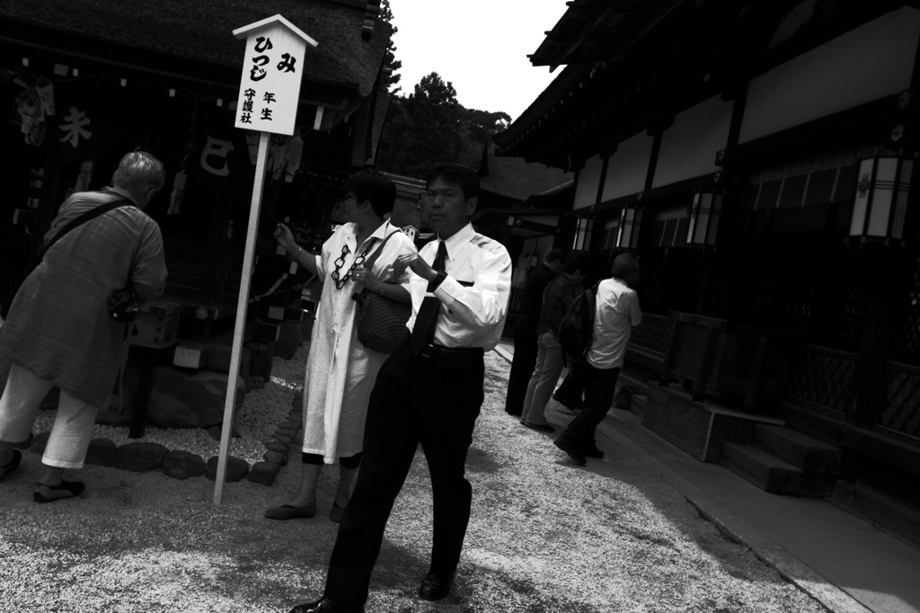 下鴨神社・視線