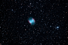 M27こぎつね座惑星状星雲