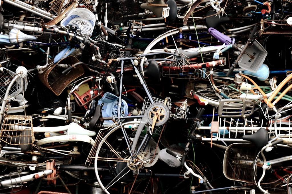 Bicycle had been abandoned