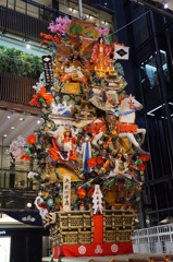 博多祇園山笠　飾り山　ソラリア　裏