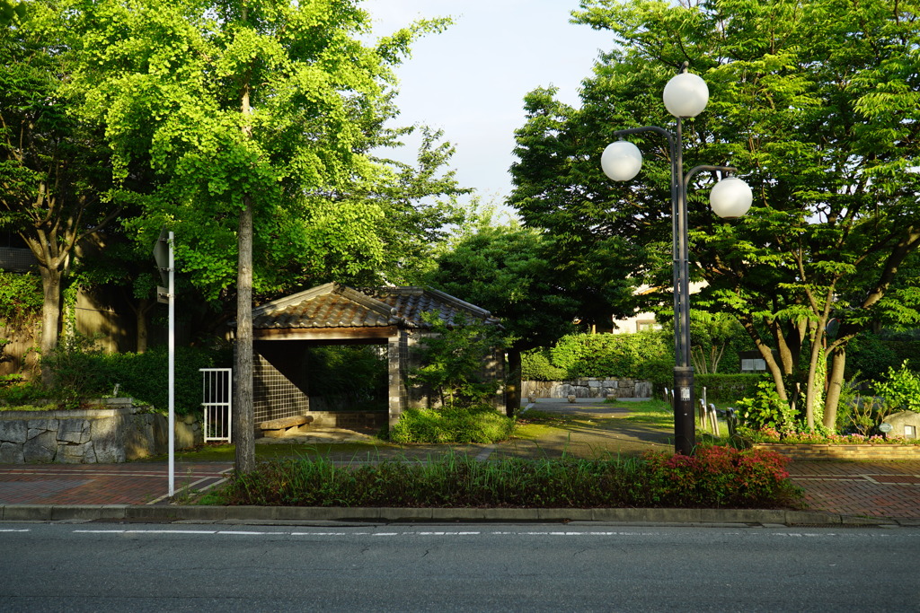 道の休憩場所