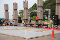 ラジコンカーレースだった