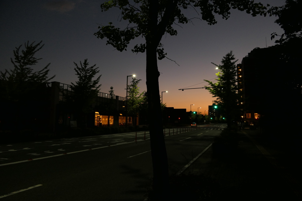夜明け