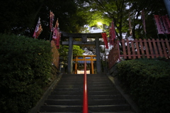 宇賀稲荷神社　石段