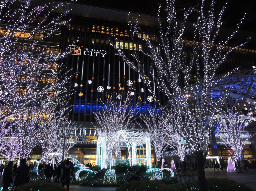 博多駅 クリスマス・イルミネーション2013