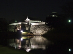 福岡城跡夜景2