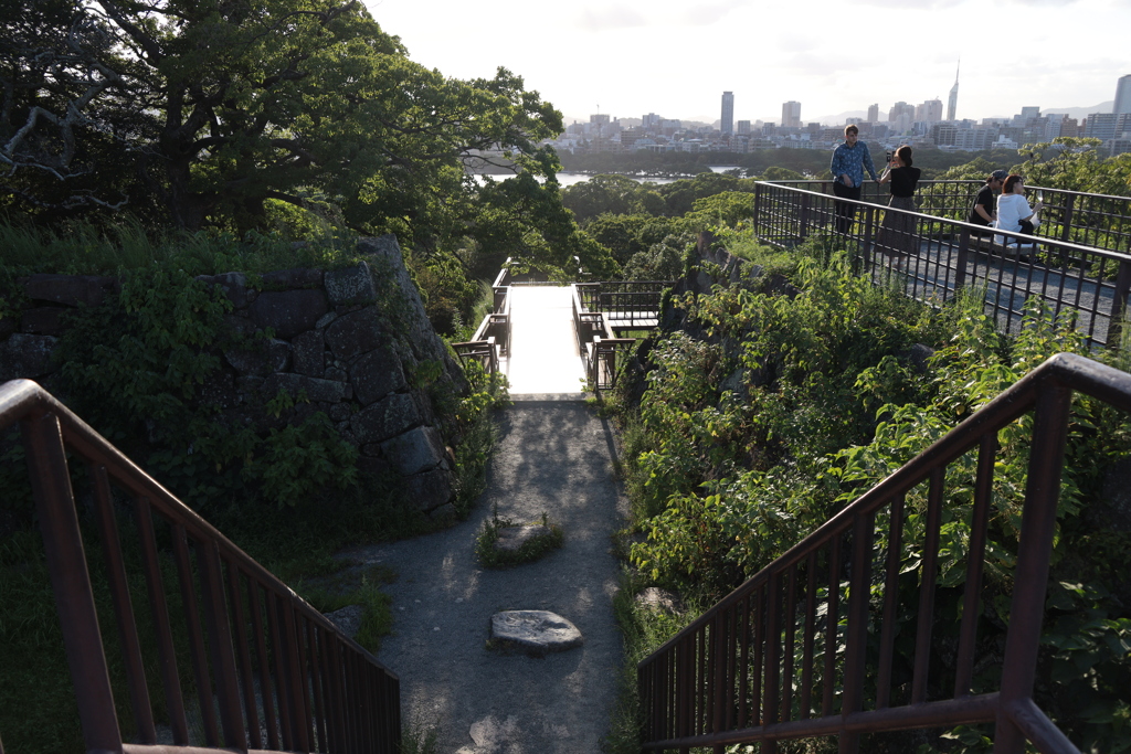 福岡城跡　展望台