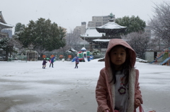 憂鬱な雪の一日