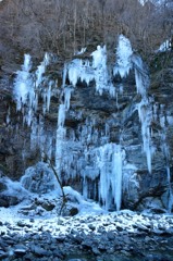 三十槌の氷柱②