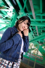 ゆきほちゃんと新橋ストリート個撮④