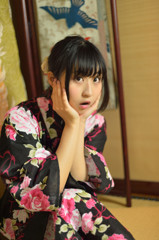 浴衣美人③