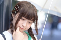 日傘少女②