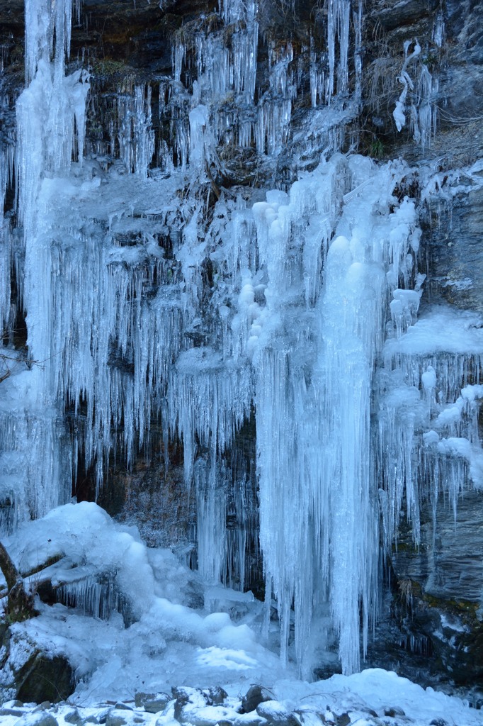 三十槌の氷柱③