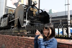ゆきほちゃんと新橋ストリート個撮①