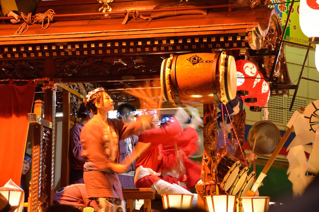 叩く③