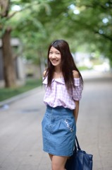 初夏の上野で個撮ポトレwith萌華ちゃん⑩