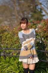 中目黒公園で桜井さん