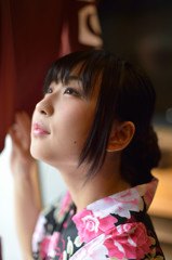 浴衣美人①